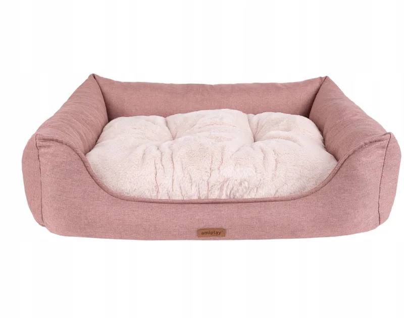 Como Sofa Hondenmand L Roze - Comfortabel en Stijlvol de Amiplay – photo produit