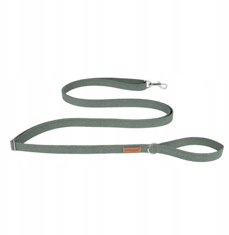 Easy Fix Katoenen Halsband Kaki - Maat S by Amiplay – product photo