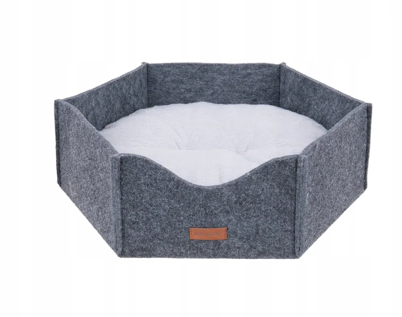 Hygge Korona Hondenmand Filc Maat M - Grijs de Amiplay – photo produit