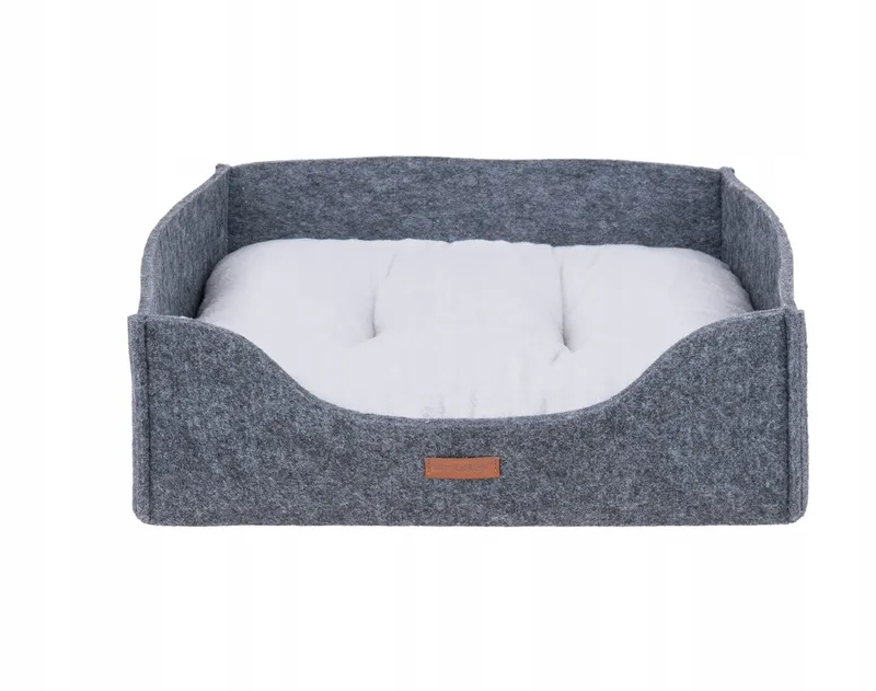 Hygge Sofa Hondenmand 2in1 Maat M - Grijs Filc de Amiplay – photo produit