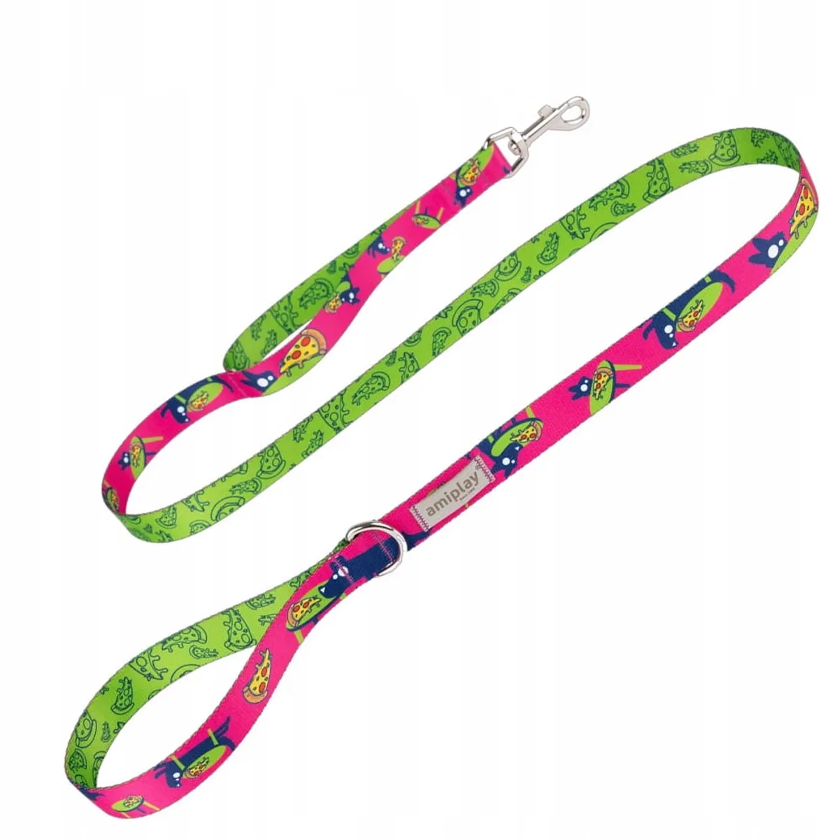 Klassieke Hondenlijn 150cm - Comfortabele & Duurzame Wandellijn de Amiplay – photo produit