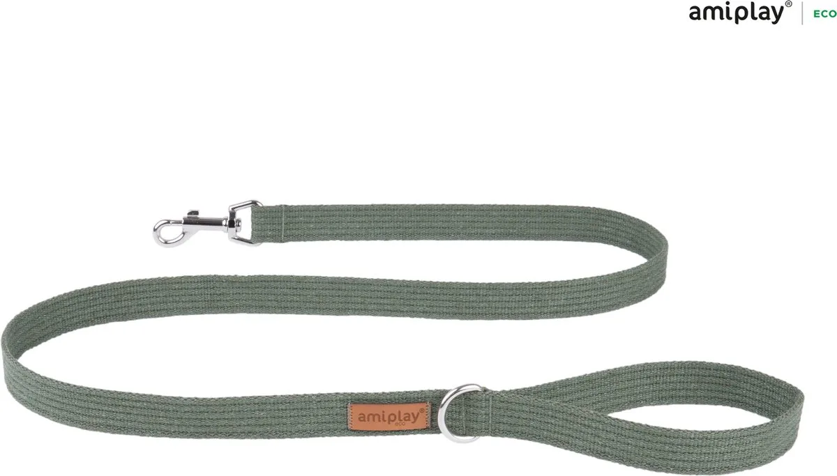 Leiband Cotton khaki maat-XL / 140x3cm de Amiplay en Khaki – maat XL – photo produit