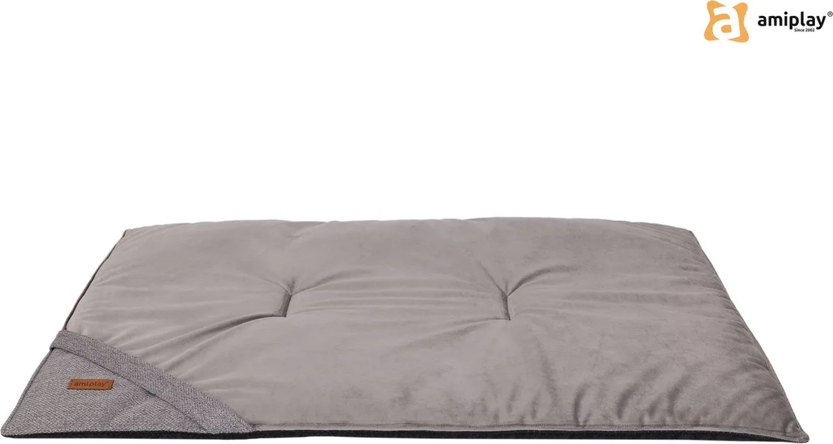 Mat Siena maat-L / 82x60x1,5cm de Amiplay en Gris – photo produit
