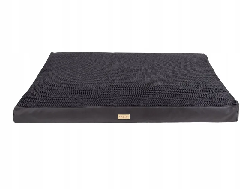 Milano Hondenkussen L Zwart - Comfortabel & Stijlvol by Amiplay – product photo