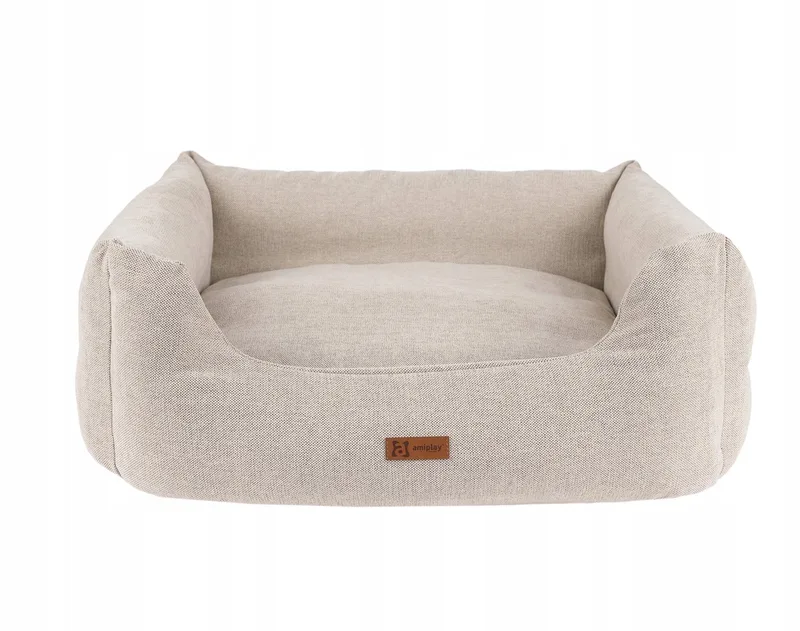 Moni Sofa L - Beige hoes voor een hondenmand von Amiplay – Produktfoto