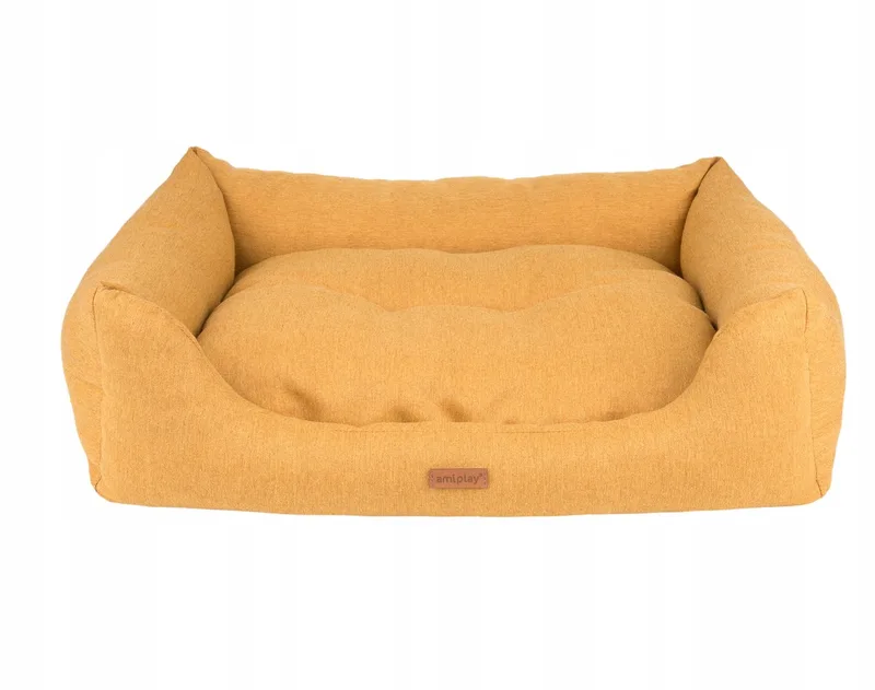 Montana Sofa M Hondenmand Geel Rechthoekig - Comfortabel & Stijlvol de Amiplay – photo produit