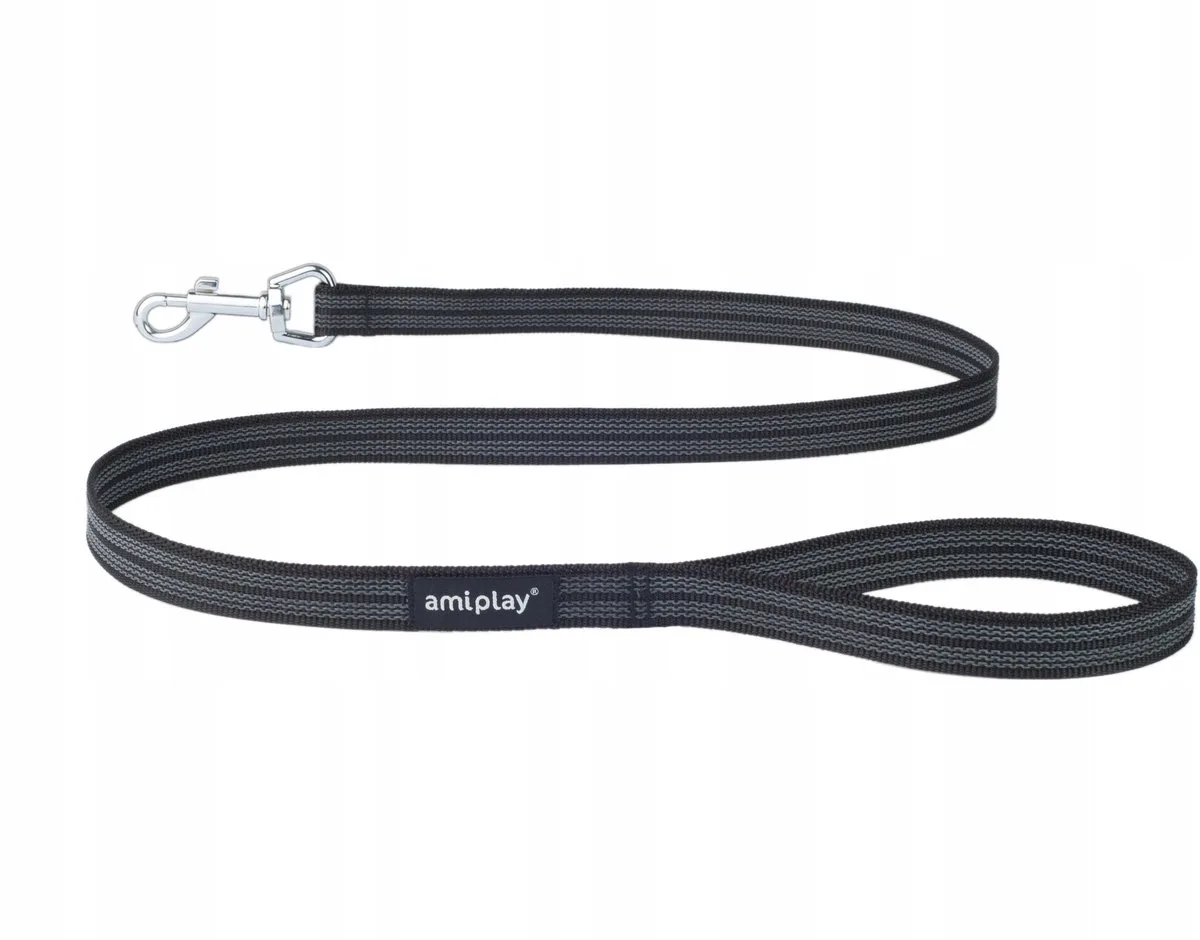 Rubber Hondenlijn Klassiek 1,2m S/M - Antislip Grip von Amiplay – Produktfoto