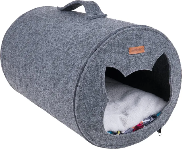 Tunnel voor katten QuickPress 2in1 Hygge / 31x46x31cm
