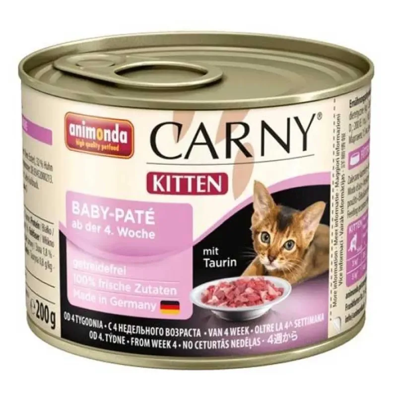 Baby Pate Nassfutter Für Katzen 200g by Animonda – product photo
