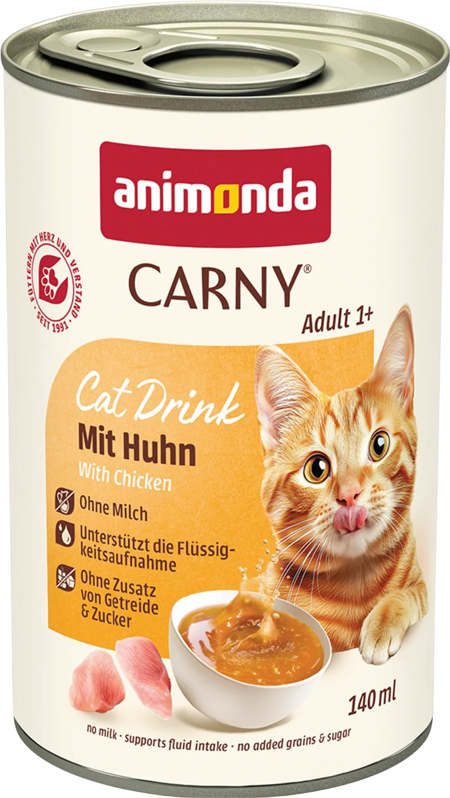 Carny Adult Drink 140ml - Huhn de Animonda – photo produit