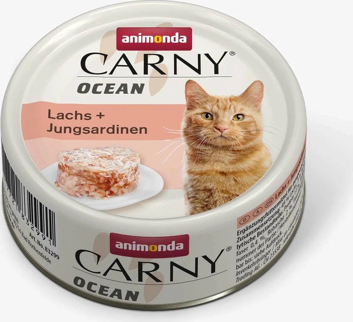 Carny Adult Ocean Dose 80g - Lachs und Sardinen von Animonda – Produktfoto