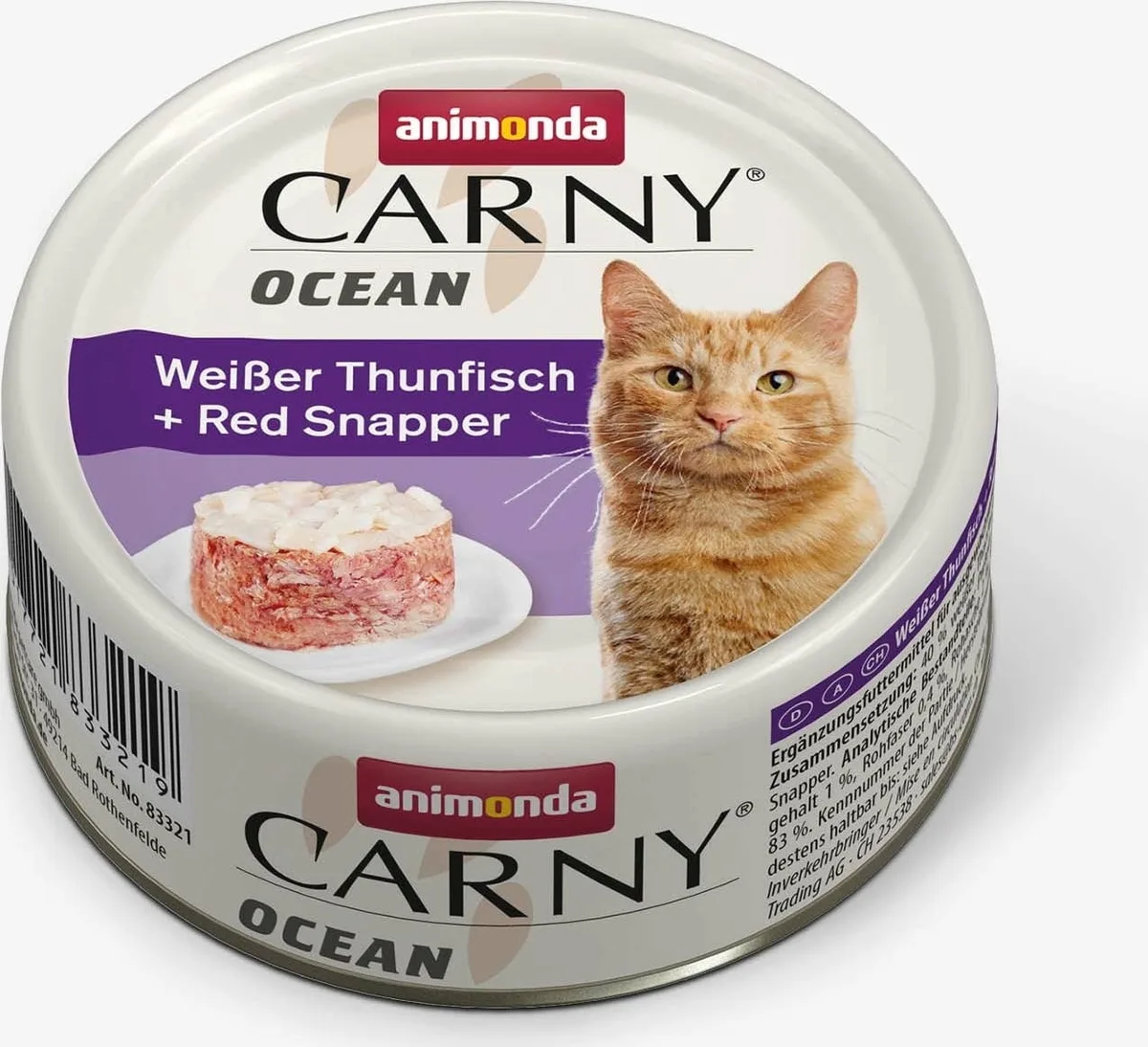Carny Adult Ocean Dose 80g - Thunfisch und Red Snapper by Animonda – product photo