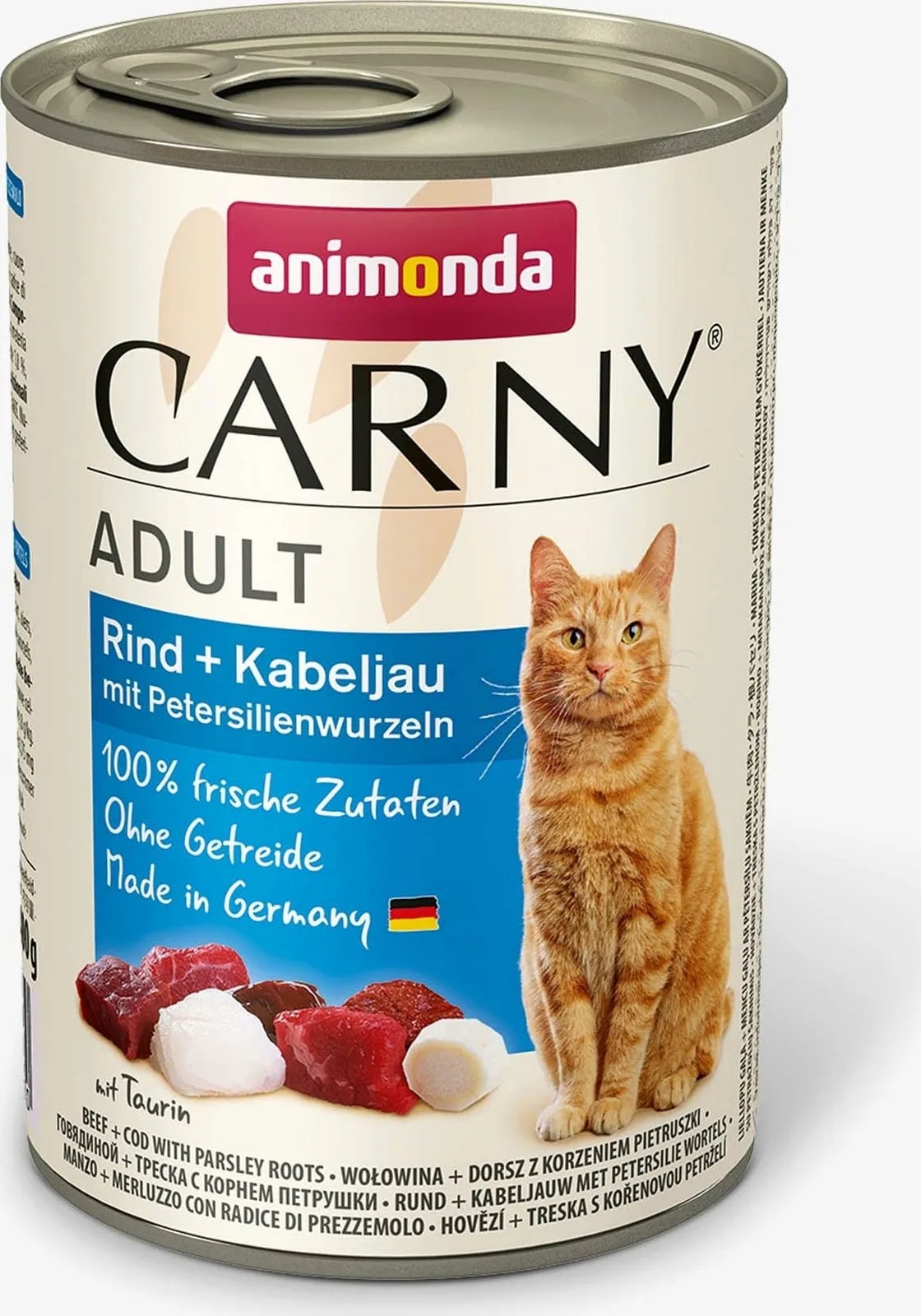 Carny Adult Rind, Reh und Preiselbeeren - 400 g von Animonda – Produktfoto