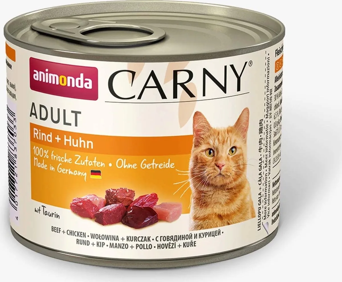 Carny Adult Rind und Huhn - 200 g von Animonda – Produktfoto