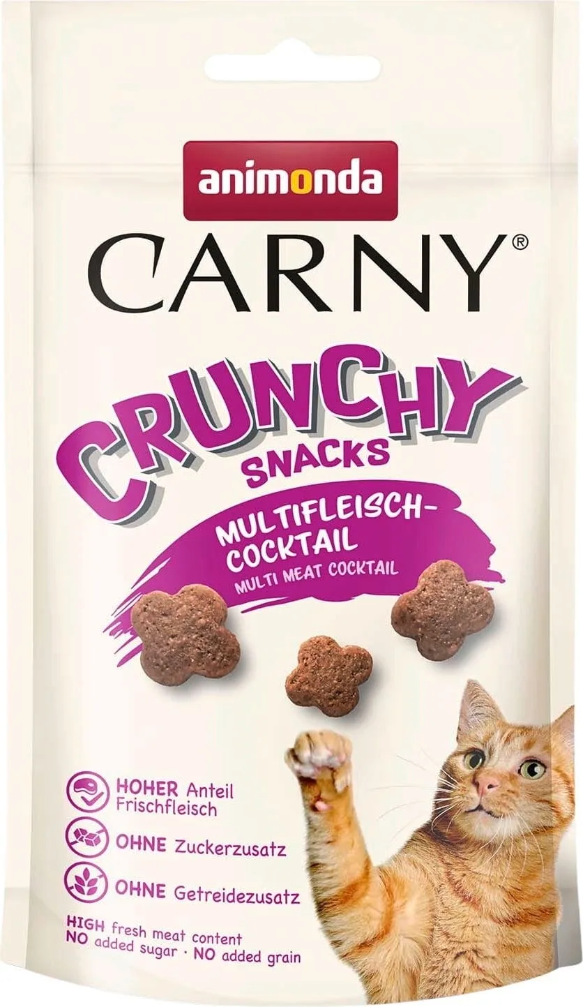 Carny crunchy snacks multivlees-cocktail, 50 g van Animonda – productfoto