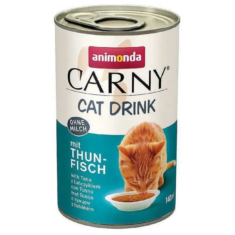 Carny Kat Drinkt Tonijn Nat Kattenvoer 140ml von Animonda – Produktfoto