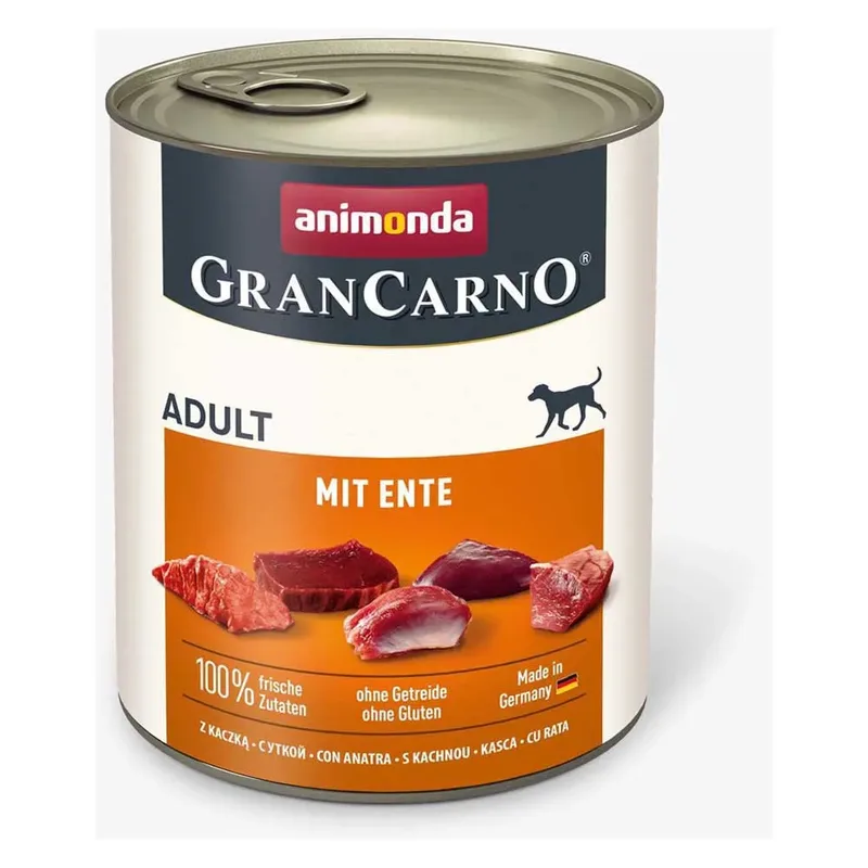 Grancarno Adult With Duck Natvoer Voor Honden 800g de Animonda – photo produit