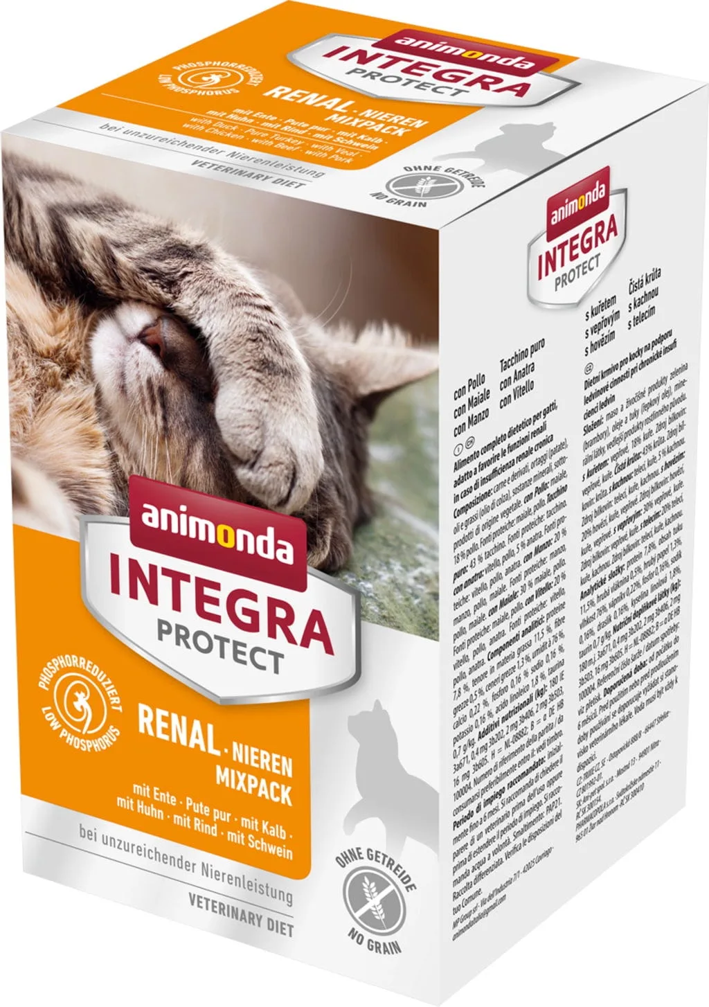 Integra Protect Adult Renal Nieren MP 6x100g - 600 g fra Animonda – produktbillede