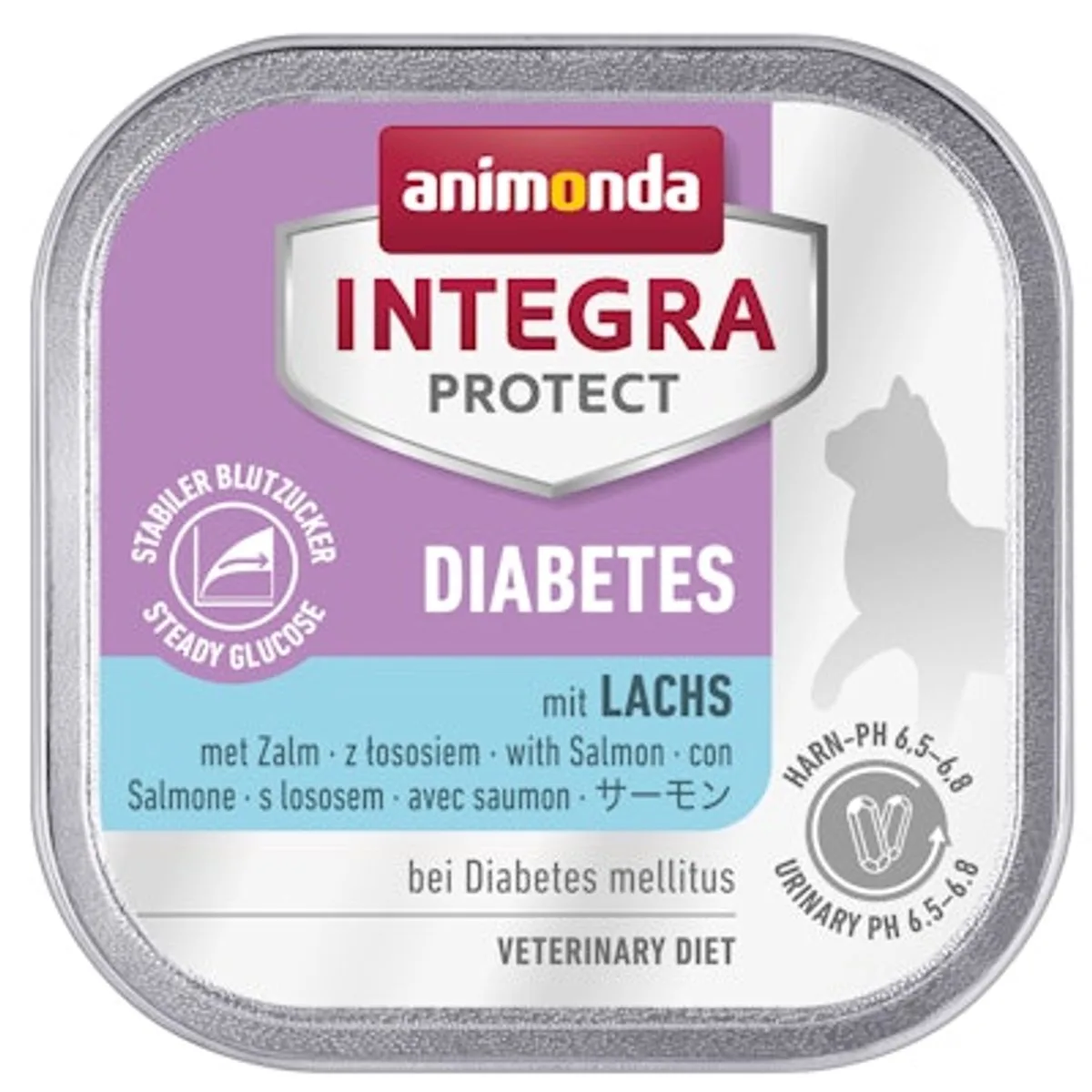 Integra Protect Cat Diabetes - Zalm - 16 x 100 g de Animonda – photo produit
