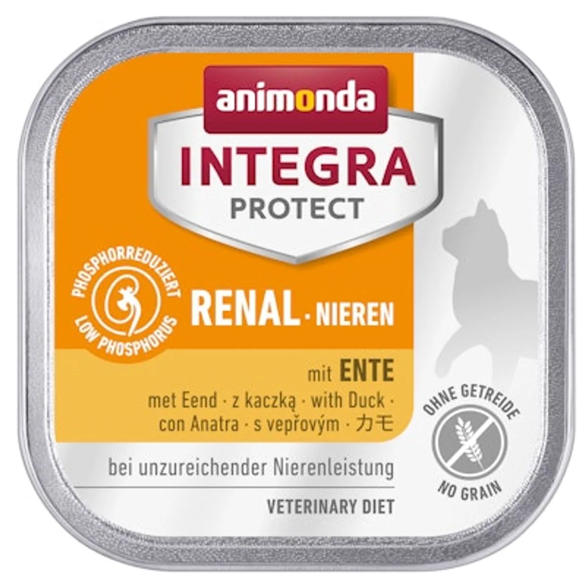 Integra Protect Cat Nieren - Eend - 16 x 100 g de Animonda – photo produit