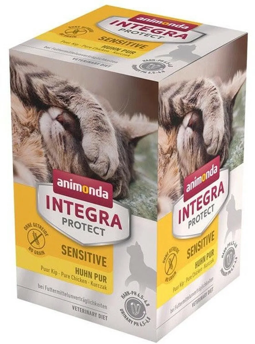Integra Protect Cat Sens 6x100gS - puur kip van Animonda – productfoto