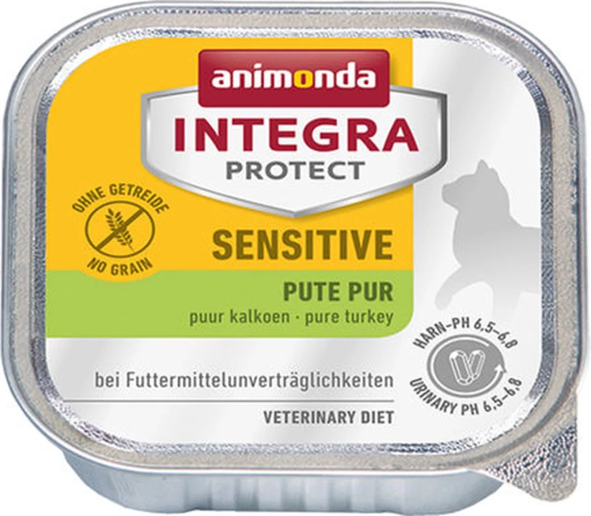 Integra Protect Cat Sensitive Puur Kalkoen - 16 x 100 g van Animonda – productfoto