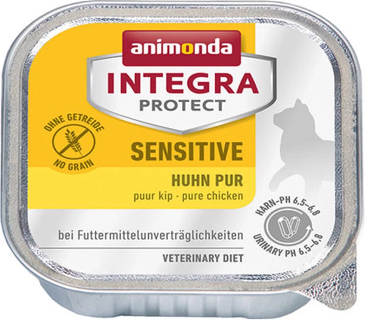 Integra Protect Cat Sensitive - Puur Kip - 16 x 100 g van Animonda – productfoto