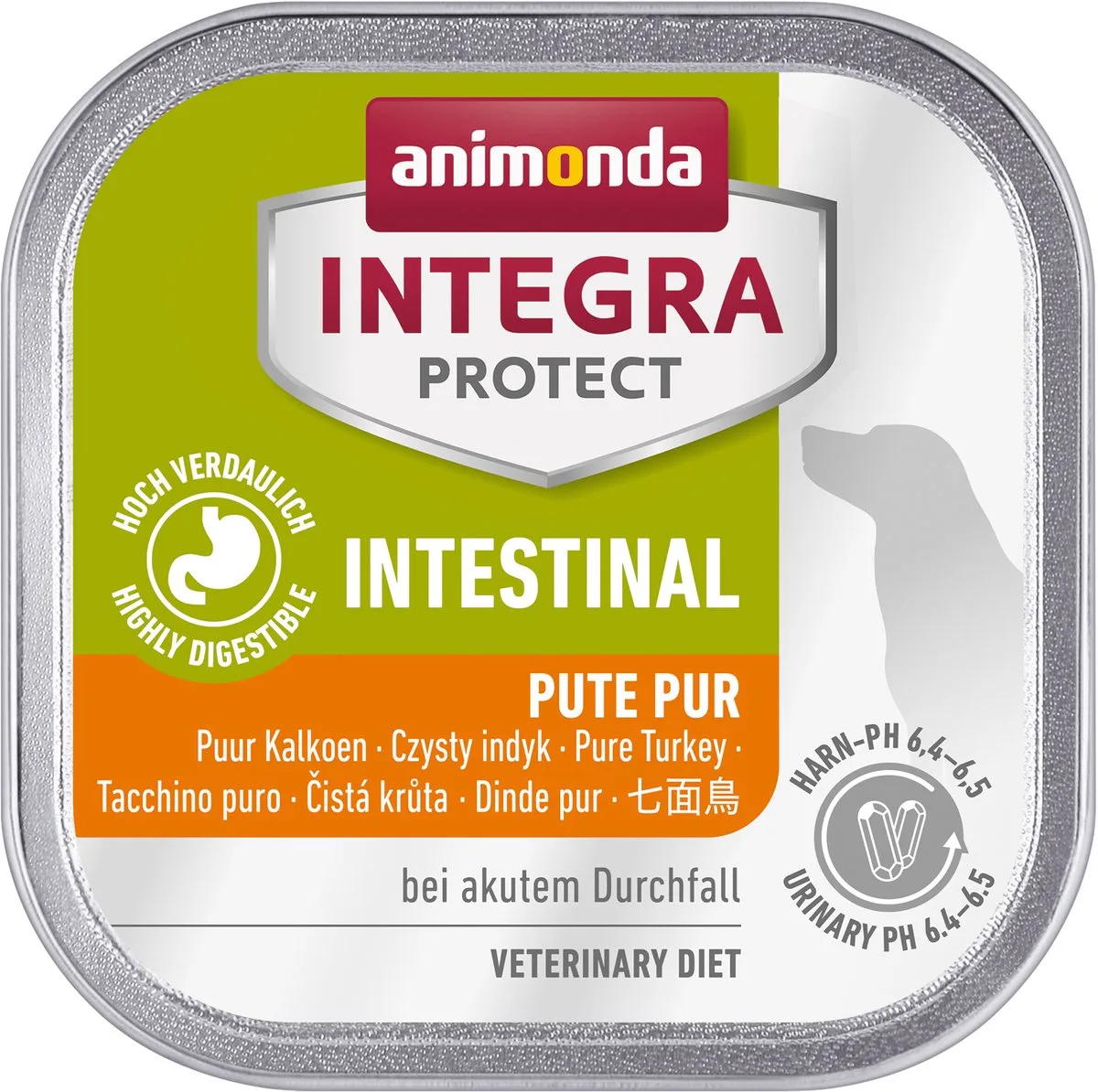 Integra Protect Dog Intestinal - Kalkoen - 11 x 150 g van Animonda – productfoto