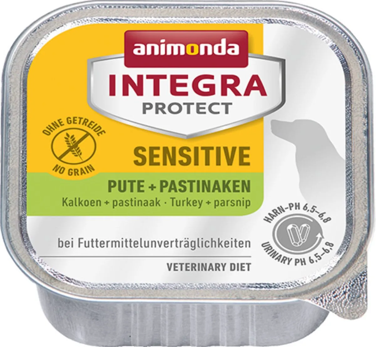 Integra Protect Dog Sensitive - Kalkoen en Pastinaak - 11 x 150 g van Animonda – productfoto