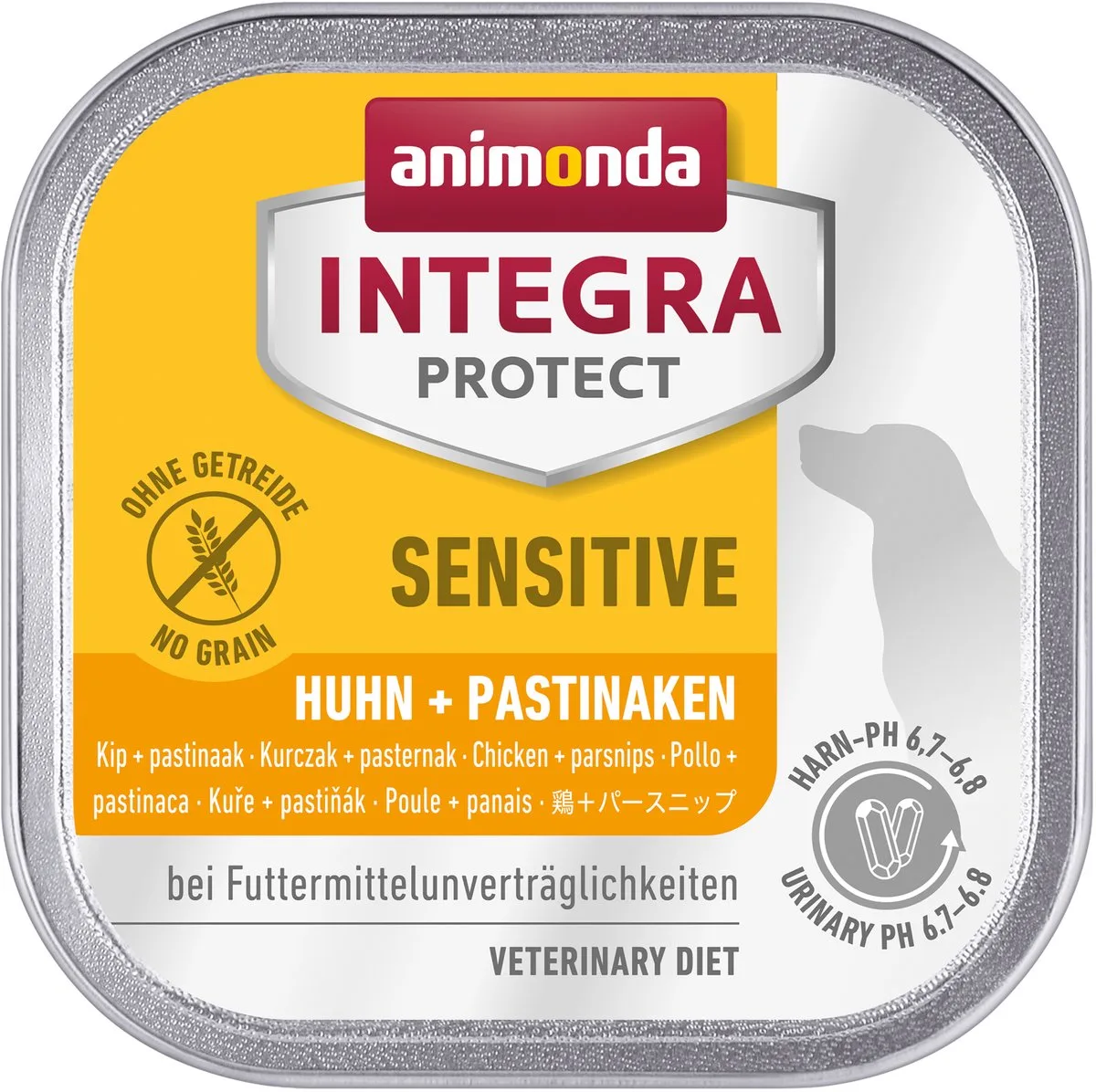 Integra Protect Dog Sensitive - Kip en Pastinaak - 11 x 150 g de Animonda – photo produit