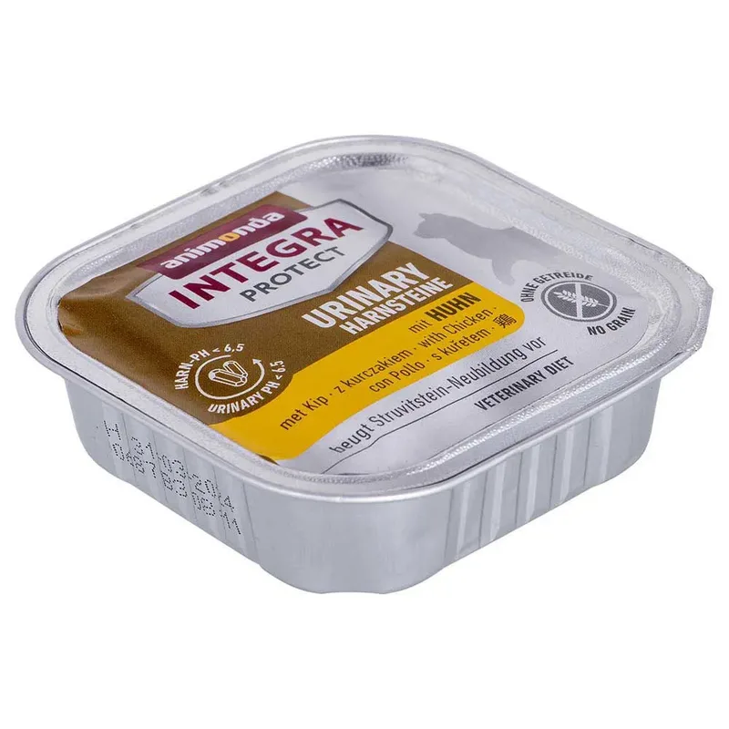 Aliment Humide Pour Chat Integra Protect Harnsteine Au Poulet 100g de Animonda – photo produit 1 sur 2