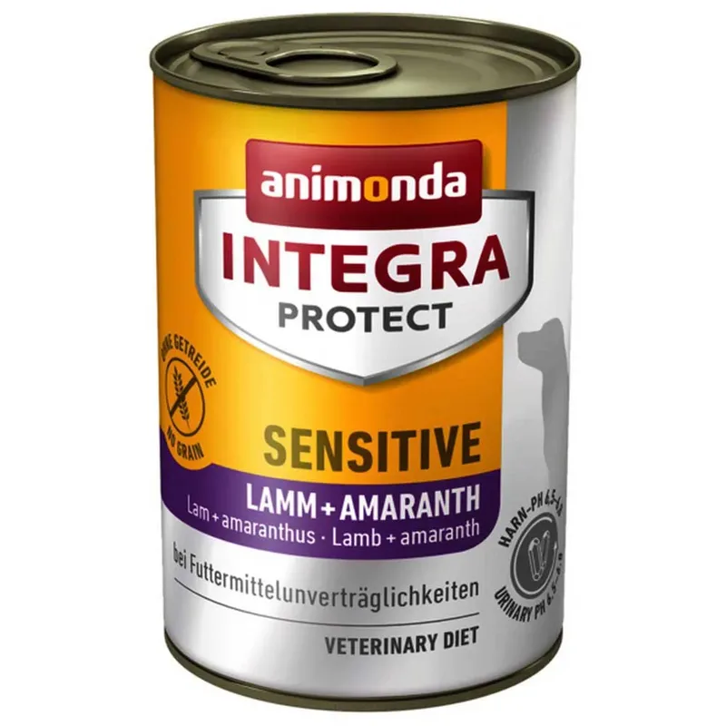 Integra Protect Nassfutter Für Hunde Mit Lamm Und Amaranth 400g von Animonda – Produktfoto