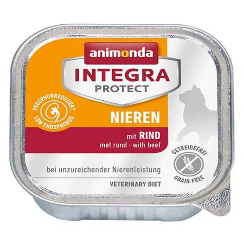 Nourriture Humide Pour Chats Integra Protect Nieren 100g de Animonda – photo produit