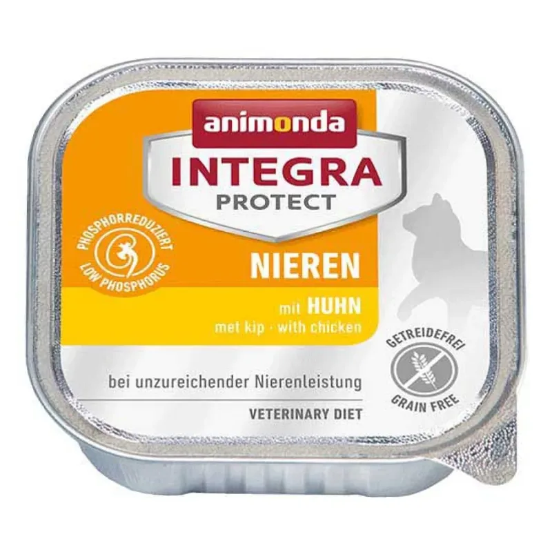 Nourriture Humide Pour Chats Integra Protect Nieren Poulet 100g de Animonda – photo produit