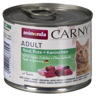 Nourriture Humide Pour Chats Adultes Au Bœuf à La Dinde Au Lapin Et Au Veau 200g de Animonda – photo produit 2 sur 2