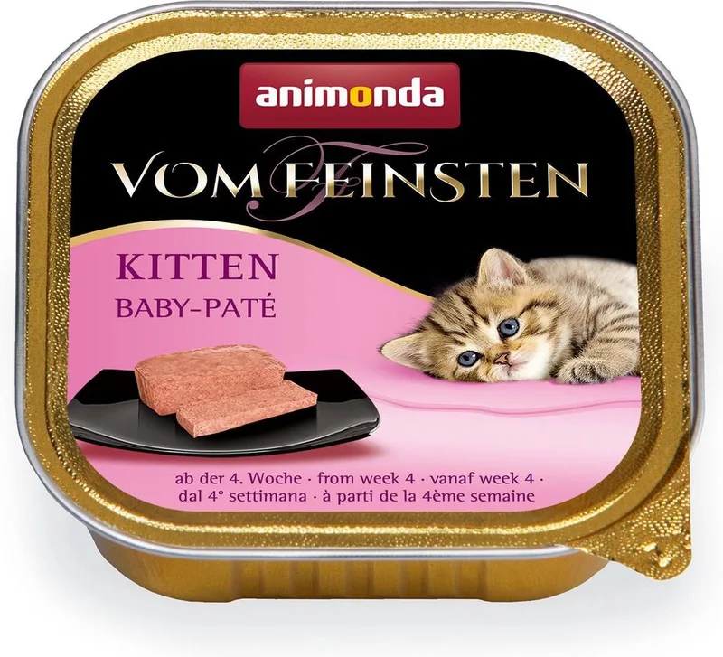 Vom Feinsten Baby Paté Kitten 32 x 100 g ( Natvoer ) von Animonda – Produktfoto