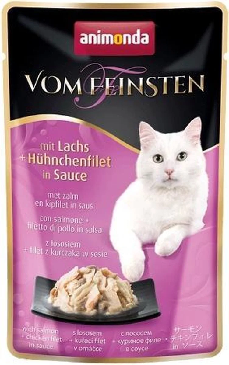 Vom Feinsten - Kipfilet/Zalm - 18x 50 gram de Animonda – photo produit