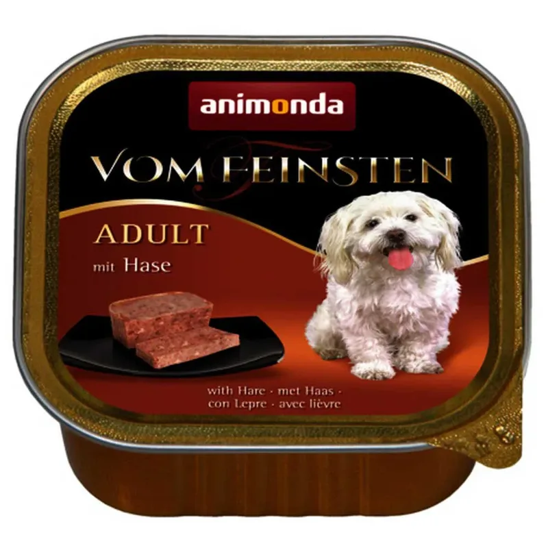 Nourriture Humide Pour Chiens Vom Feinsten Au Porc Et Au Lapin 150g de Animonda – photo produit