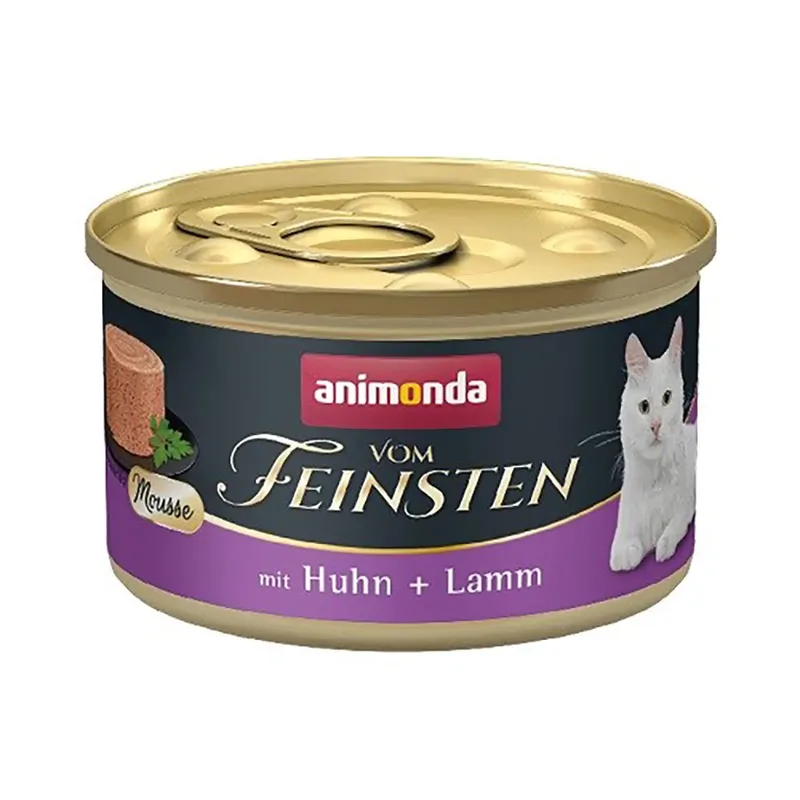 Vom Feinsten Natvoer Voor Katten Met Kip En Lam 85g by Animonda – product photo