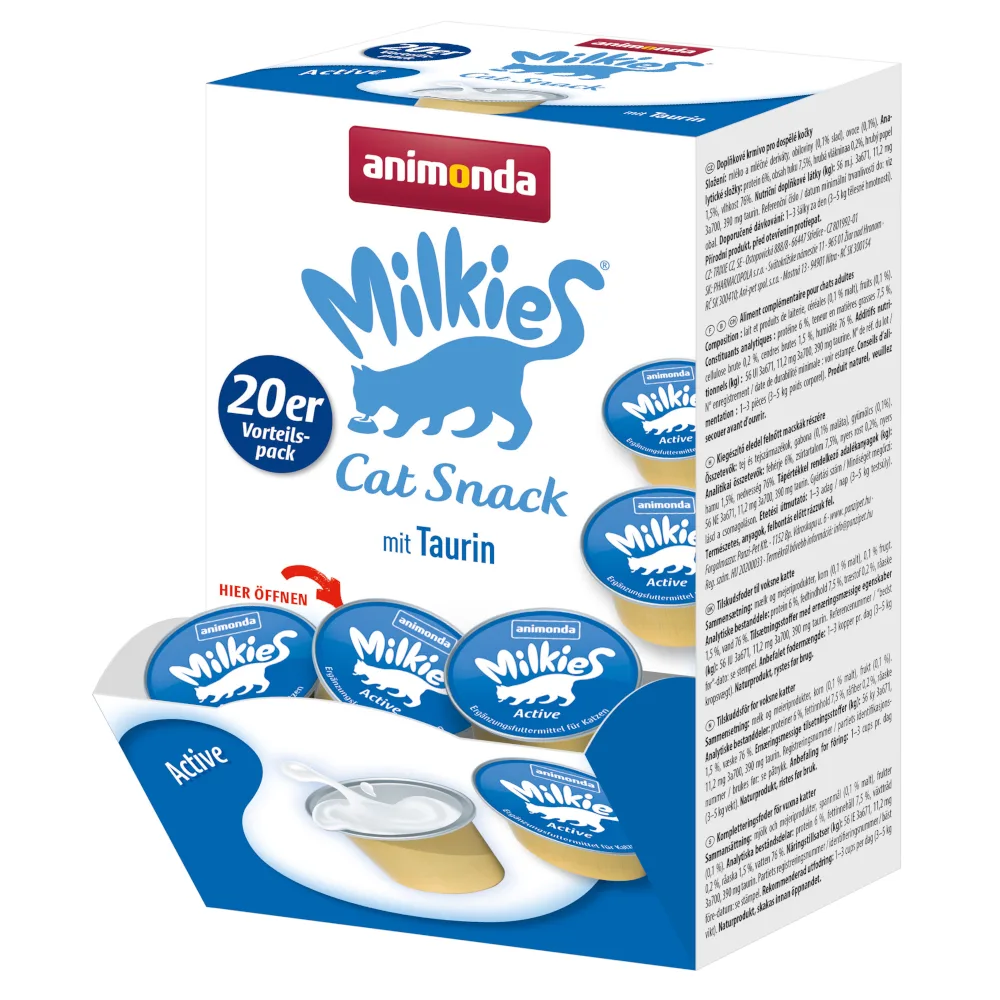 Voordeelpakket: 60x15g Active Multipack animonda Milkies kattensnacks by Animonda – product photo