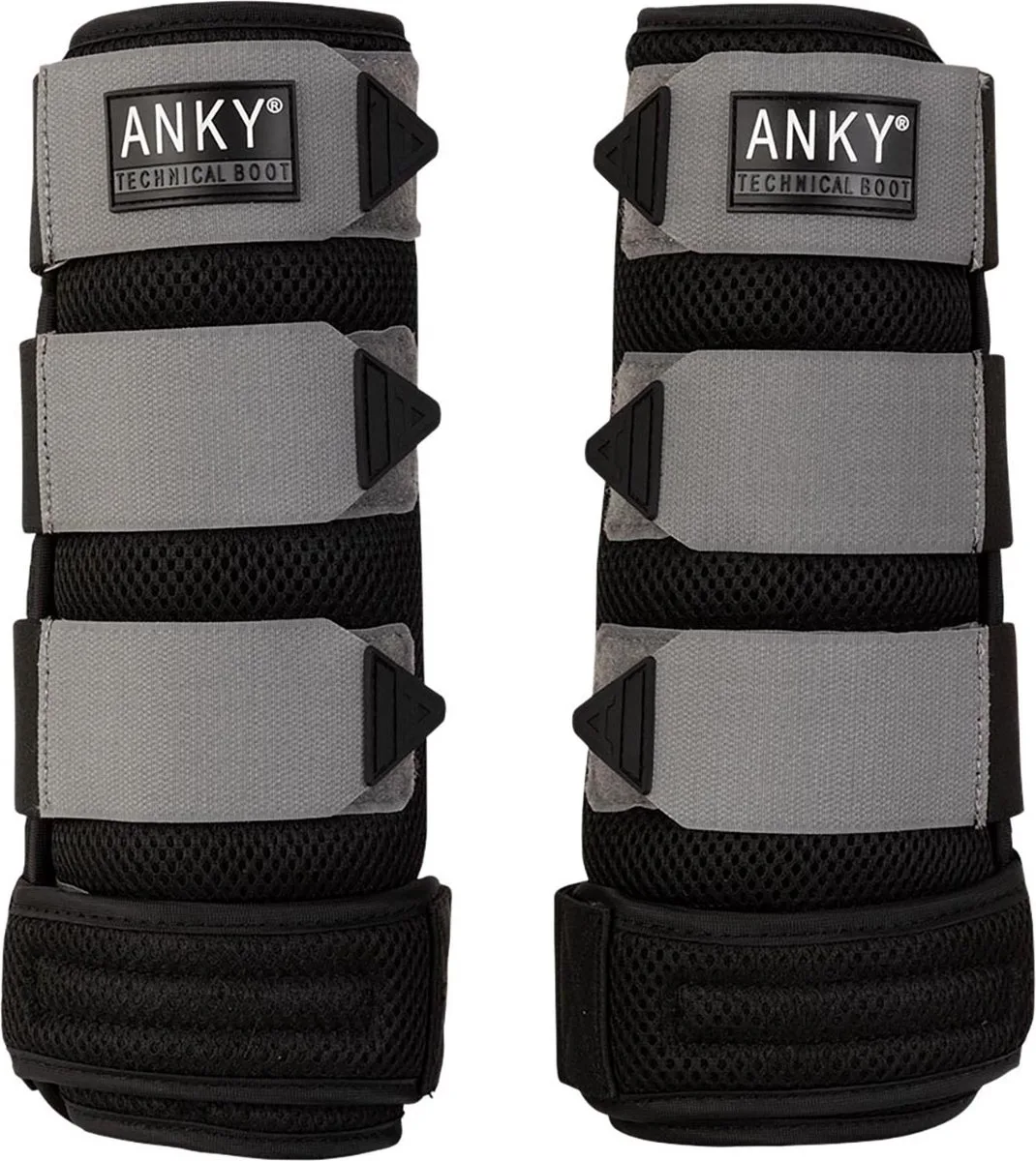 Beenbeschermers Anky 3d Mesh de Anky en Zwart-grijs – photo produit