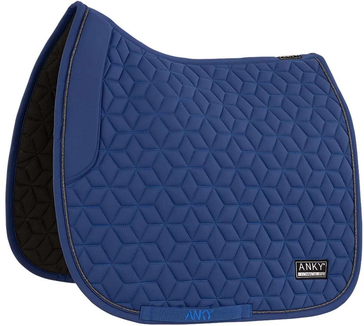 Dressuurzadeldeken voor Paard ANKY by Anky in Twilight blue full – product photo