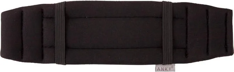 Kaakbeschermer Black | Hoofdstel accessoires paard fra Anky i Sort – produktbillede