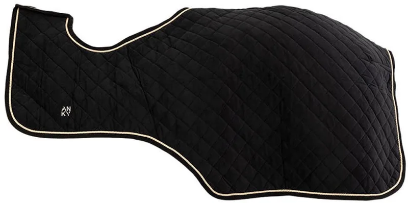 Uitrijdeken ATB25011 Black - 205 - Zweetdeken de Anky en Noir – photo produit