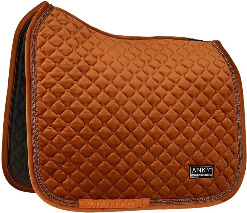 Zadeldek Anky Velvet Stones van Anky in Middenoranje – productfoto