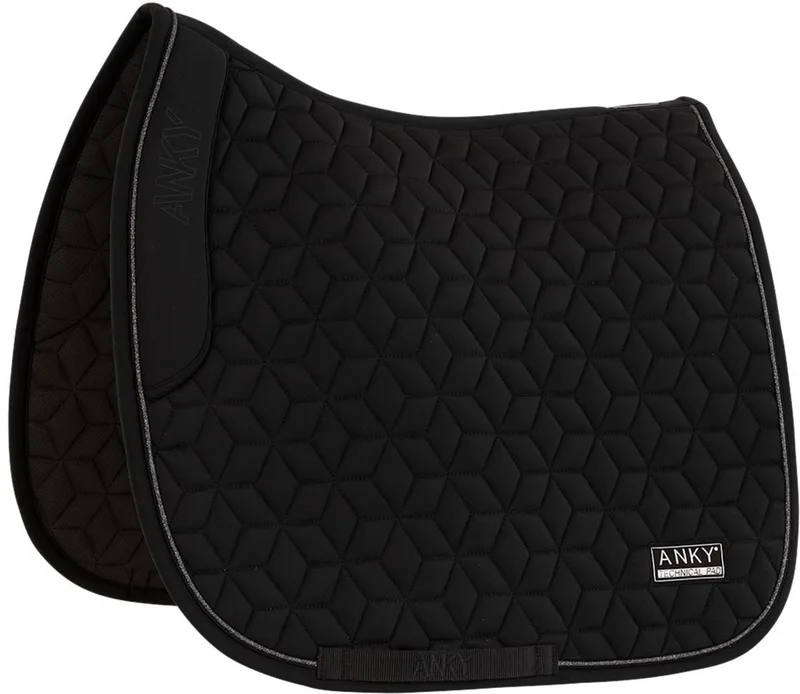 Zadeldek Poly Nylon Dressage Black - Full | Zadeldekje paard by Anky in Black – product photo