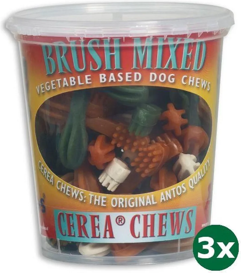 3x50 st Antos mixed brush hondensnack by Antos – product photo