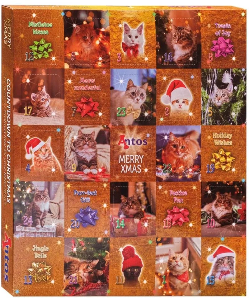 Adventskalender Antos voor de kat met katten snacks by Antos – product photo