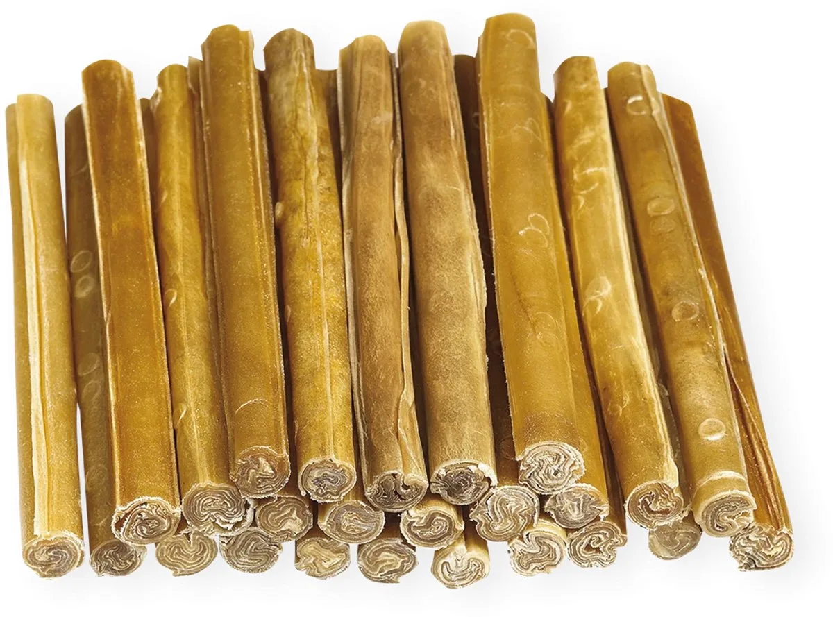 geperste runderhuid staaf 20 mm x 260 mm 9 stuks fra Antos – produktbillede