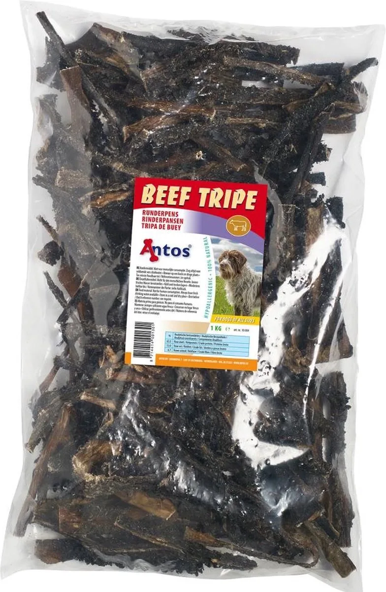 natuurlijke pensstaafjes 1 kg - grootverpakking hondensnack fra Antos – produktbillede